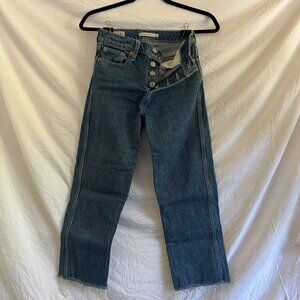 Levi's Wedgie Straight Jeans, Waist 25